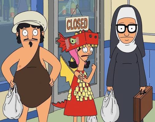 The Belcher kids from 